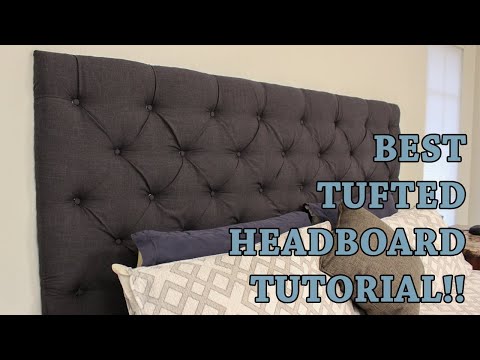 How to Make Your Own Tufted Headboard How to Make Your Own Tufted Headboard