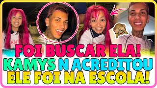 KAMYLINHA NAO ACREDITOU QUANDO NETO FOI BUSCA ELA NA ESCOLA COM HYTALO🤭 🥰