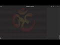 ASCII Animation for Shivay in Terminal