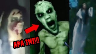 HANTU JUMPSCARE TERSERAM DI DUNIA BIKIN KAGET - 5 PENAMPAKAN HANTU TERJELAS DAN TERSERAM