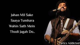 Tum To Rahogi Meri Full Song with Lyrics| Arijit Singh| Kartik A| Sara Ali K| Love Aaj Kal Movie