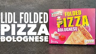 Lidl Alfredo Folded Pizza Bolognese Review