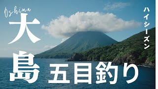 ハイシーズンの離島でゆったり五目釣り【伊豆大島】【ジグ、サビキ】