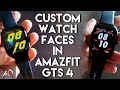 How to Install Custom Watch Faces on Amazfit Gts 4.