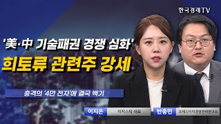 '美·中 기술패권 경쟁 심화' 희토류 관련주 강세 I 반종민 I 이지은 I 반도체 I 코스피 I 환율상승 I IRA법 I 칩스법 I 기술적 반등 I