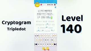 Cryptogram Tripledo Level 140 Solutions 🧩 | Logic Puzzle Game | Mini Boss