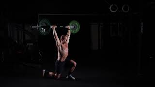 Barbell Overhead Reverse Lunge