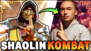 Real Shaolin Disciple Reacts To Mortal Kombat 11 (RECREATION!)