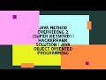 JAVA METHOD OVERRIDING 2 (SUPER KEYWORD) | HACKERRANK SOLUTION | JAVA OBJECT ORIENTED PROGRAMMING