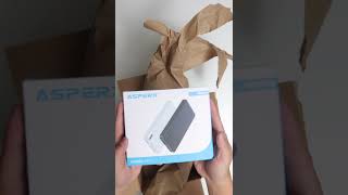 Unboxing AsperX Dual Power Banks! #edc #powerbank #chargeonthego #tech