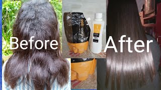 Permanent hair straight with matrix // Matrixchi Permanent kni srongata