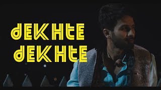 Dekhte Dekhte Song Lyrics Video | Atif Aslam By Rhythmic J