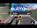 Beating Sh3at in races he qualified |driveworld roblox|