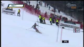 Mancuso Maribor Slalom Run 1 - USSA Network