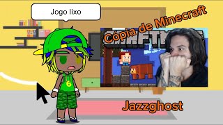 Países reagindo: EU ODIEI ESSA CÓPIA DE MINECRAFT!!! - @Jazzghost