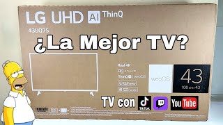LG Smart TV 43" 4K Ultra HD 43UQ75 ¿ La Mejor DeTodas ?