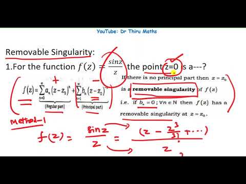 Complex Analysis Removable Singularity For The Function F Z Sinz Z The