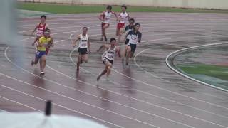 2017 茨城県高校総体陸上 男子4x100mR決勝