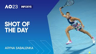 Stunning Sabalenka | Infosys Shot of Day 13 | Australian Open 2023