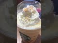 Mango on the Beach Cream Frappuccino | #starbucks |#shorts