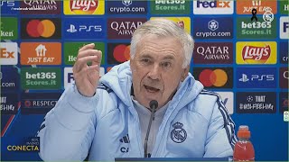 La BROMA de ANCELOTTI cuando le preguntaron por MBAPPÉ que hizo REIR a toda la SALA de PRENSA