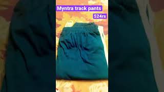 Myntra track pants order