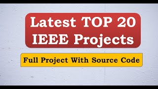 Latest TOP IEEE Projects With Source Code | Latest Image Processing Project Using Matlab Project
