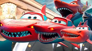 Lightning McQueen Shark Monster - Coffin Dance Song (COVER)