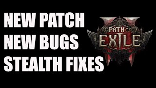 NEW Patch 0.1.1c NEW Bugs and Stealth Fixes | Path of Exile 2