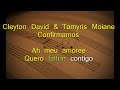 Cleyton David & Tamyris Moiane   Confirmamos (Letra) 2021