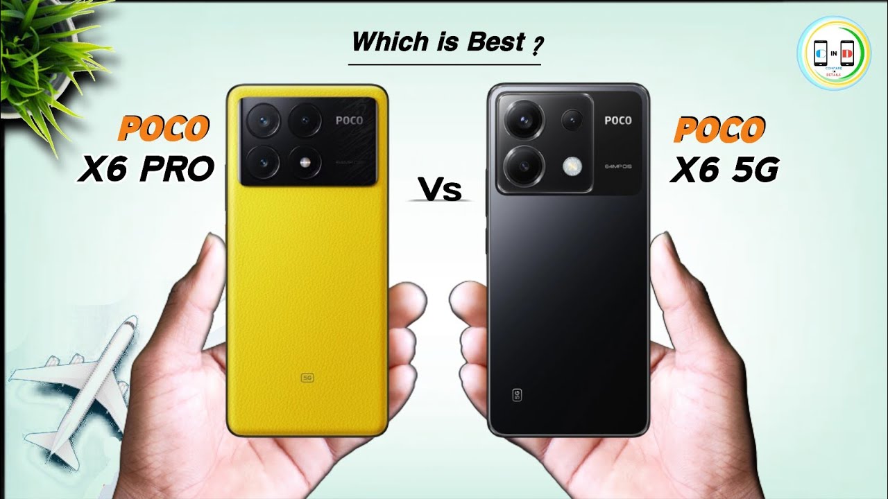 Poco X6 5G VS Poco X6 Pro 5G ⚡ Which One Is Best | Detailed Comparison ...