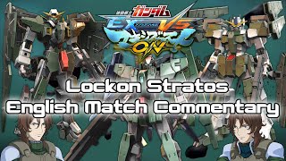 [Dynames/Cherudim/Zabanya] Lockon Stratos Special [EXVSMBON JP Matches][English Commentary]