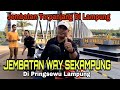 Jembatan Terpanjang di Lampung || Jembatan Way Sekampung di Pringsewu Lampung
