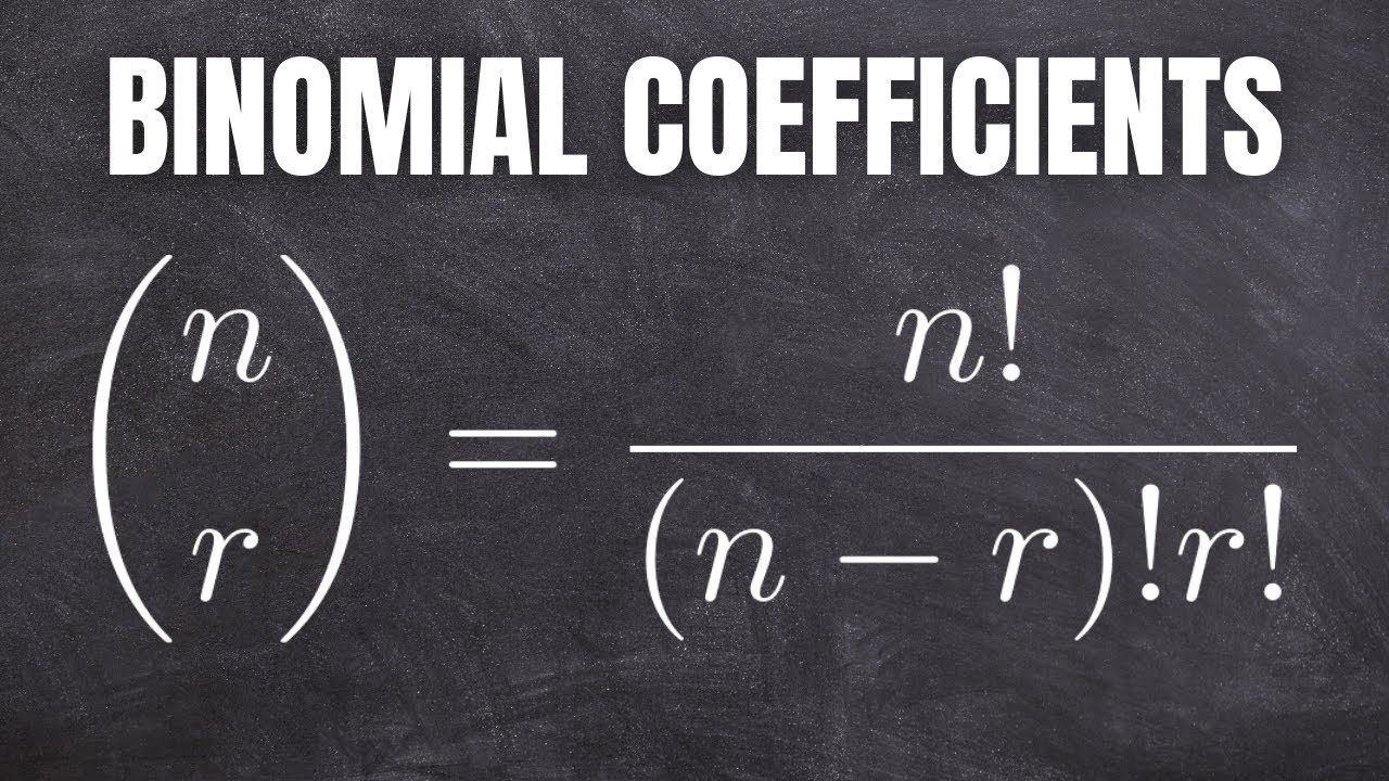 How To Compute Binomial Coefficients - YouTube