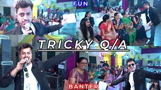 Funny Tricky Questions | Audience Interaction | Anchoring | Sangeet Sandhya | Banter | Chetan Middha