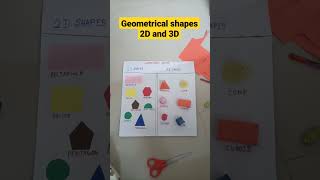 learn geometrical shapes 2D and 3D for primary students class 2 and class 3