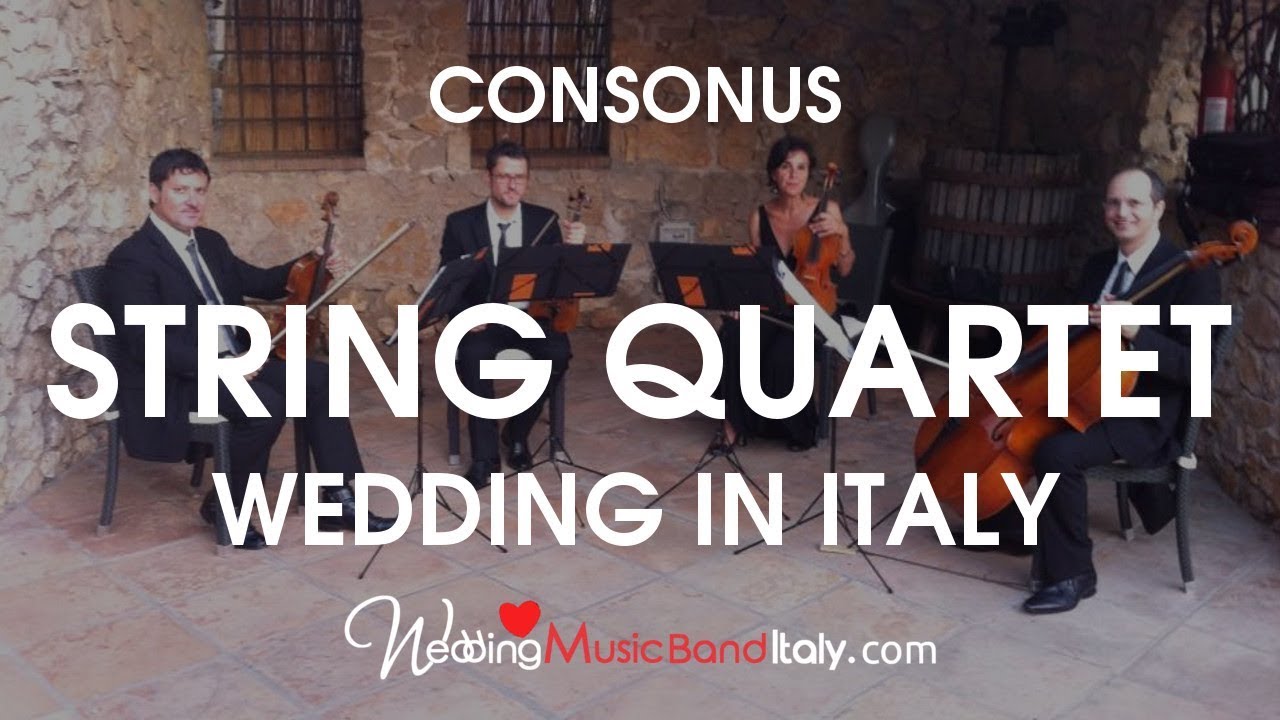 String Quartet Wedding Italy Consonus Quartet Minuetto Boccherini