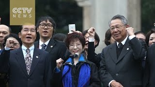 KMT Party Chairwoman pays tribute to Sun Yat-sen in Nanjing