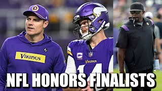 O'Connell, Flores, Darnold Named Finalists for 2024 NFL Awards 🏆🏆🏆