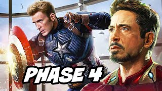 Avengers Endgame Scene and The Future of Captain America - Marvel Phase 4