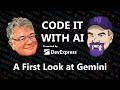 Code it with AI - A First Look at Gemini (ep.31)