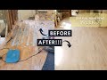 Sanding and refinishing our old red oak hardwood floors! | Week 7 of our DIY FULL home renovation