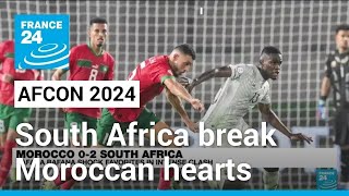 AFCON 2024: South Africa break Moroccan hearts to reach quarter-finals • FRANCE 24 English