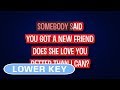 Calum Scott - Dancing On My Own | Karaoke Lower Key