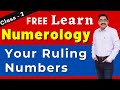 LEARN NUMEROLOGY IN HINDI CLASS 2 RULING NUMBERS..THE SECRETS OF FREE NUMEROLOGY COURSE