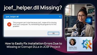jcef_helper.dll Missing? Fix Java Web Errors!