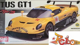 Building the Kyosho Lotus GT1 from 1997.: