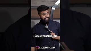 "Hindi Medium School" -  Standup Comedy by Rakesh Addlakha #standupcomedy #viral #shorts