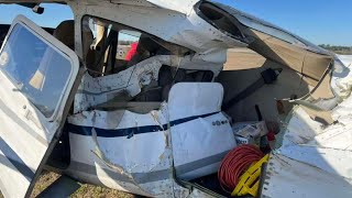 Cockpit video shows plane crash in Pearland, Texas