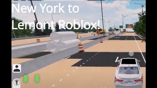 Road Trip! New York to Lemont, Illinois Roblox!